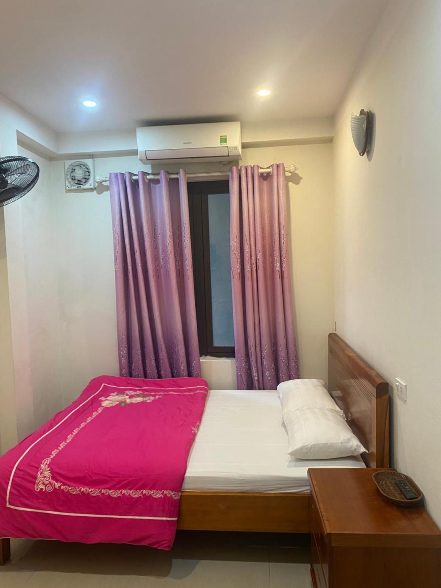 Nam Cuong Motel - Phong Don Co Cua So Thoang Mat Khep Kin - Thang May 河内 外观 照片