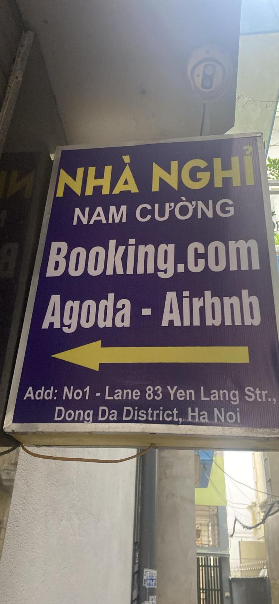 Nam Cuong Motel - Phong Don Co Cua So Thoang Mat Khep Kin - Thang May 河内 外观 照片